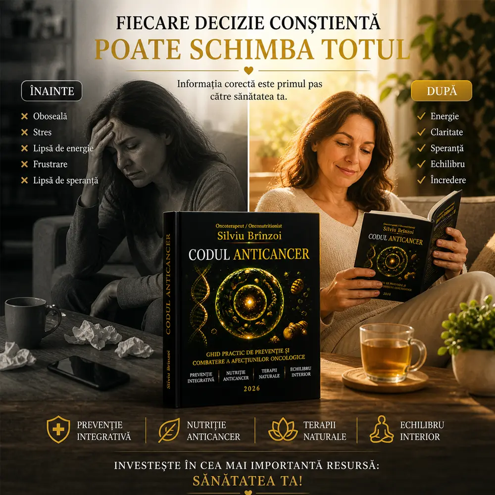 CODUL ANTICANCER - Carte Tipărită - Silviu Brînzoi - Image 8